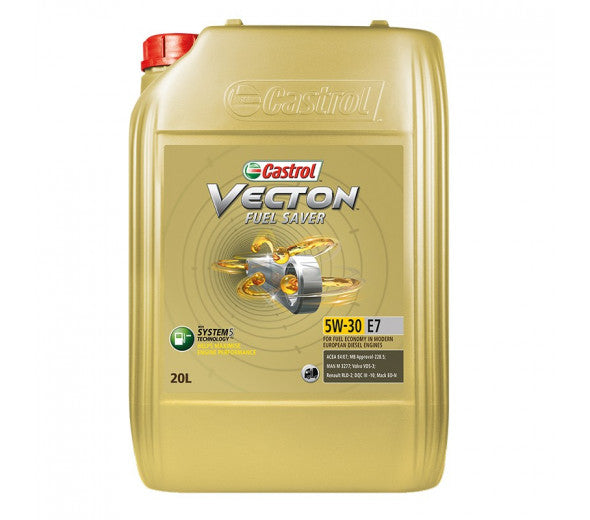 Castrol Vecton Fuel Saver 5W30 E7 - 20 litri