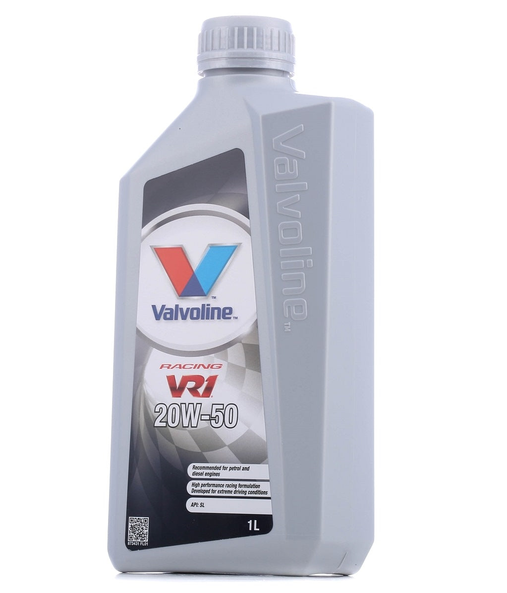 VALVOLINE VR1 RACING 20W50 - cartone 12 litri