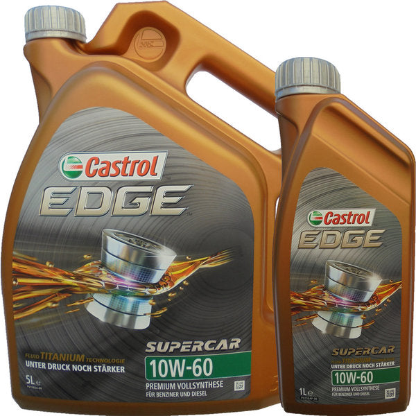 Castrol EDGE supercar 10W60 - 6 litri