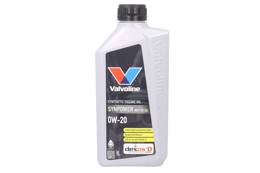 VALVOLINE Synpower FE C6 0W20 - cartone 12 litri