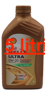 Shell Helix Ultra Professional AV-L 0W20 - 5 litri