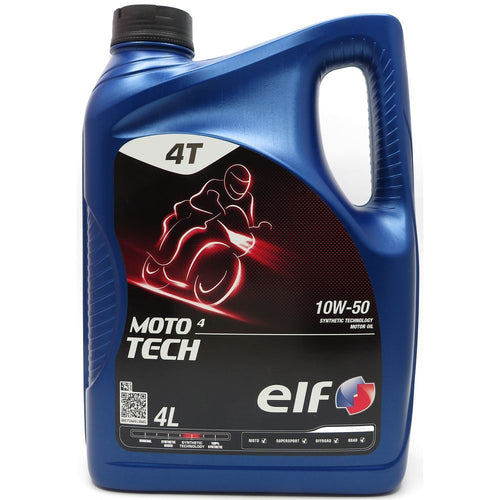 ELF MOTO 4 tech 10W50 - 4 litri