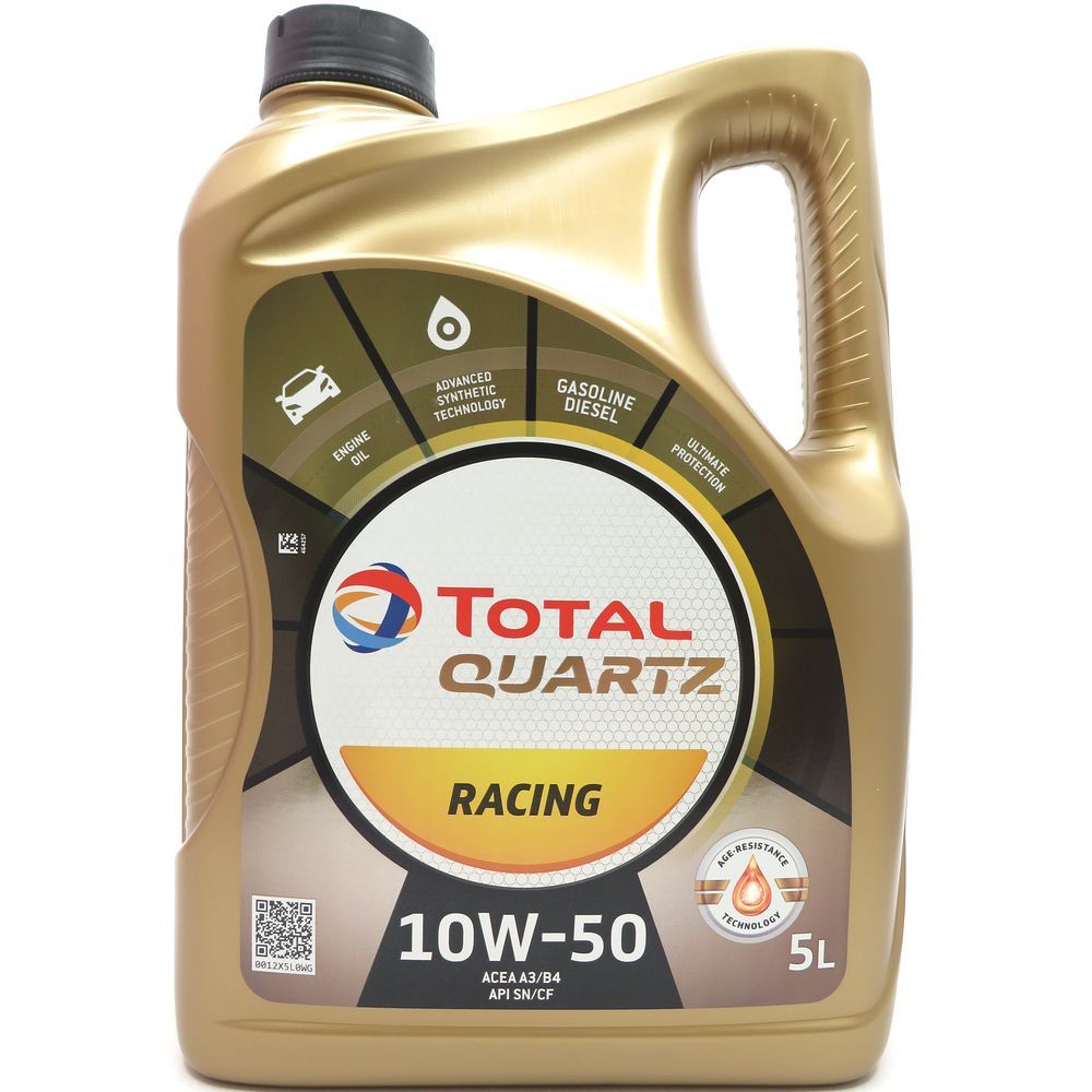 TOTAL Quartz RACING 10W50 - 5 litri