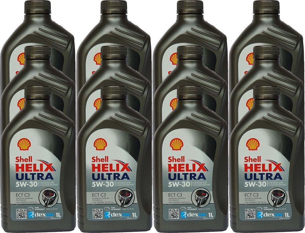 Shell 5W30 Helix Ultra ECT C3 - cartone 12 litri