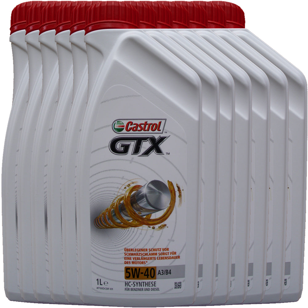 Castrol GTX 5W40 A3/B4 - cartone 12 litri