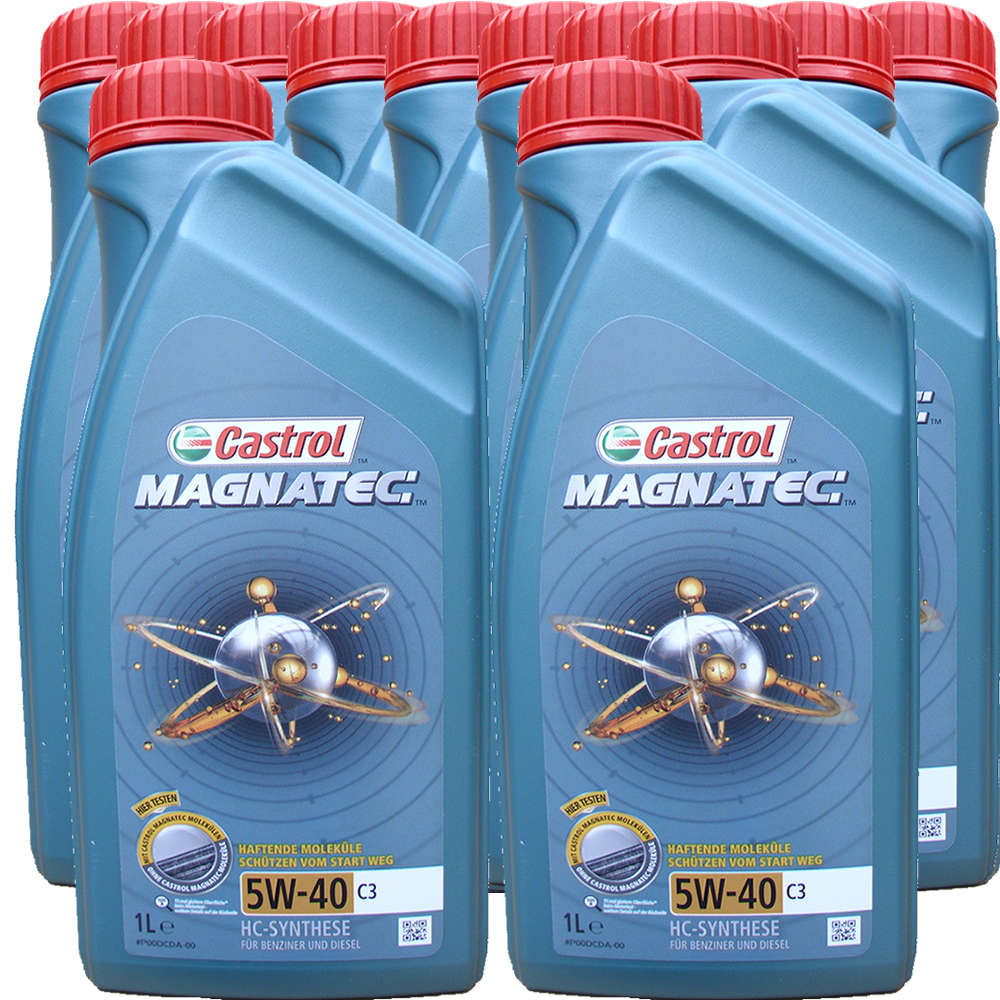 Castrol MAGNATEC 5W40 C3 - 12 x 1 litro