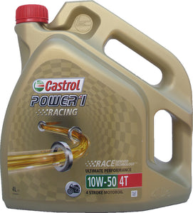 Castrol Power 1 racing 4T 10W50 - 4 litri
