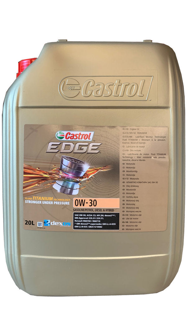 Castrol EDGE 0W30 Titanium - 20 litri
