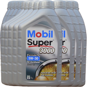 Mobil Super 3000 5W30 FE FORD - cartone 12 litri