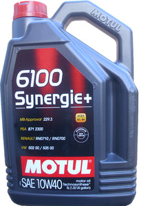 Motul 10W40 6100 Synergie+ - 5 litri