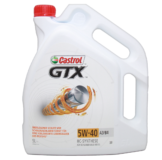 Castrol GTX 5W40 A3/B4 - 5 litri