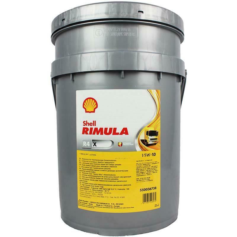 Shell Rimula R4 X 15W40 - 20 litri