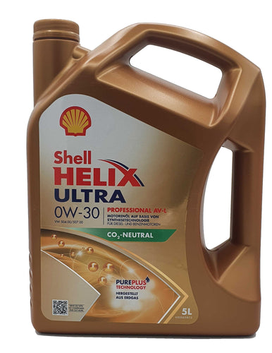 Shell 0W30 Helix Ultra Professional AV-L - 5 litri
