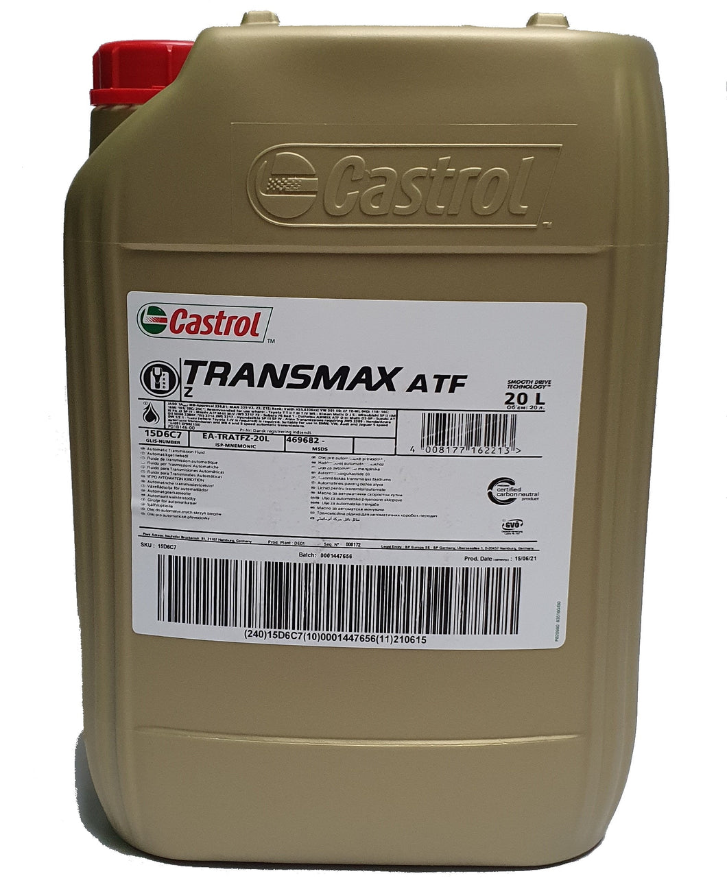 Castrol Transmax ATF Z - 20 litri