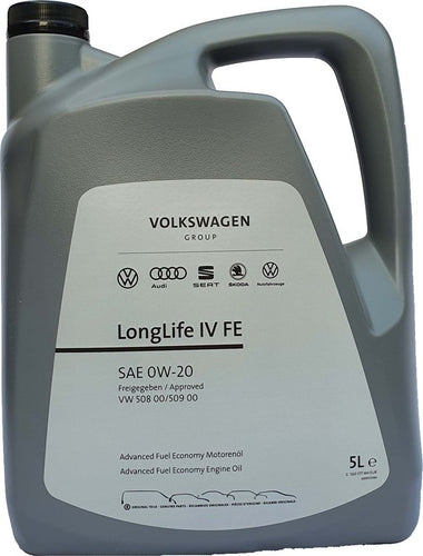 Original VW LongLife IV FE 0W20 - 5 litri
