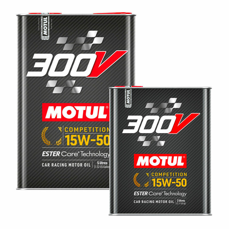 MOTUL 300V competition 15W50 - 5 + 2 litri